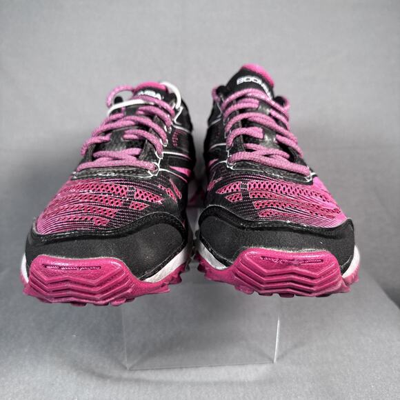 Boombah Trail Shoes Womens 10 Pink Black Athletic Mesh Turf Cleats Running - Picture 6 of 11